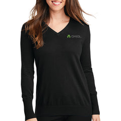 Axial - Port Authority Ladies V-Neck Sweater