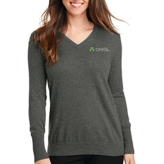 Axial - Port Authority Ladies V-Neck Sweater