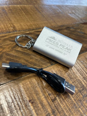 Pikes Peak - Battery Pack Keychain