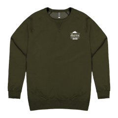 Pikes Peak - Olive Green Crewneck French Terry