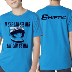 Shift Up See Her, Be Her : Youth Tee