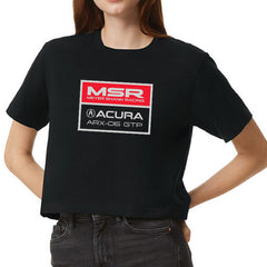 MSR Acura Ladies Cropped Block Tee