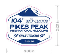 Pikes Peak - 104th Decals