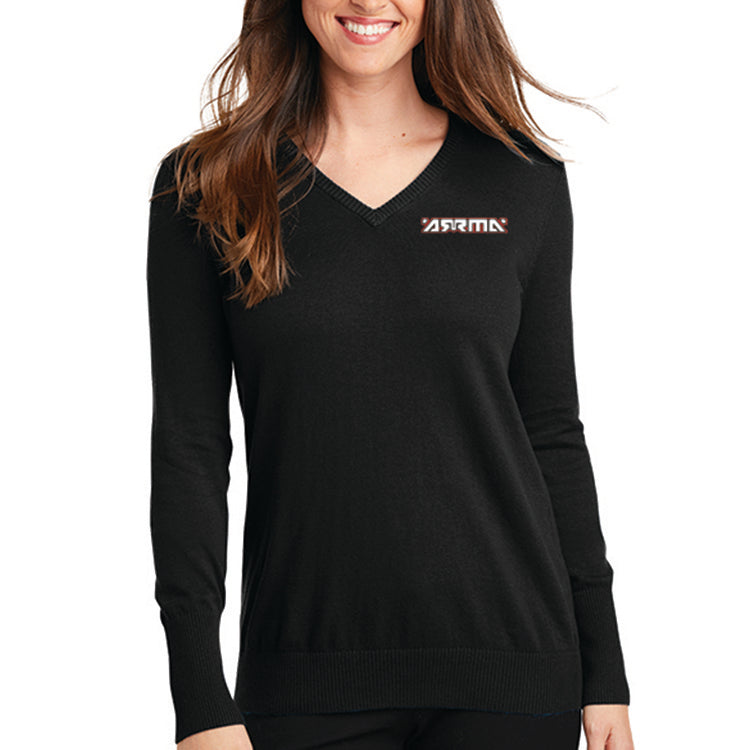 Arrma - Port Authority Ladies V-Neck Sweater