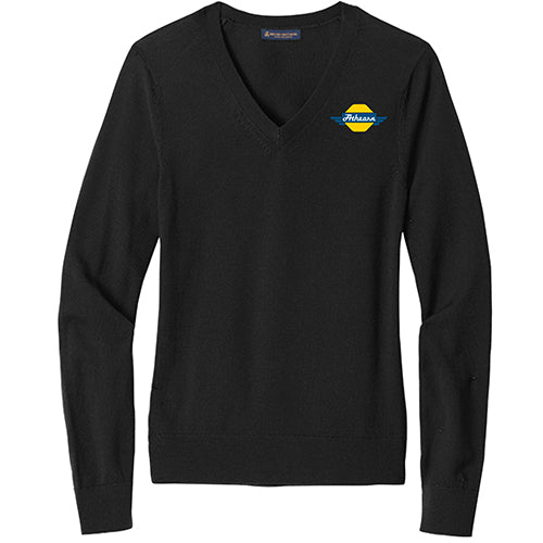 Athearn - Brooks Brothers - Women's V-Neck Sweater
