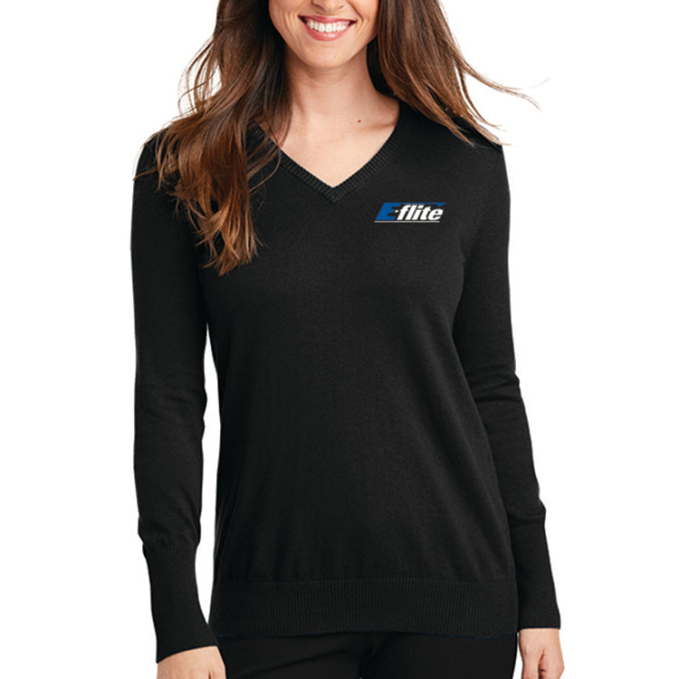 E-Flite - Port Authority Ladies V-Neck Sweater