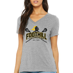 Foothill Lacrosse Ladies V-Neck