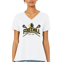 Foothill Lacrosse Ladies V-Neck