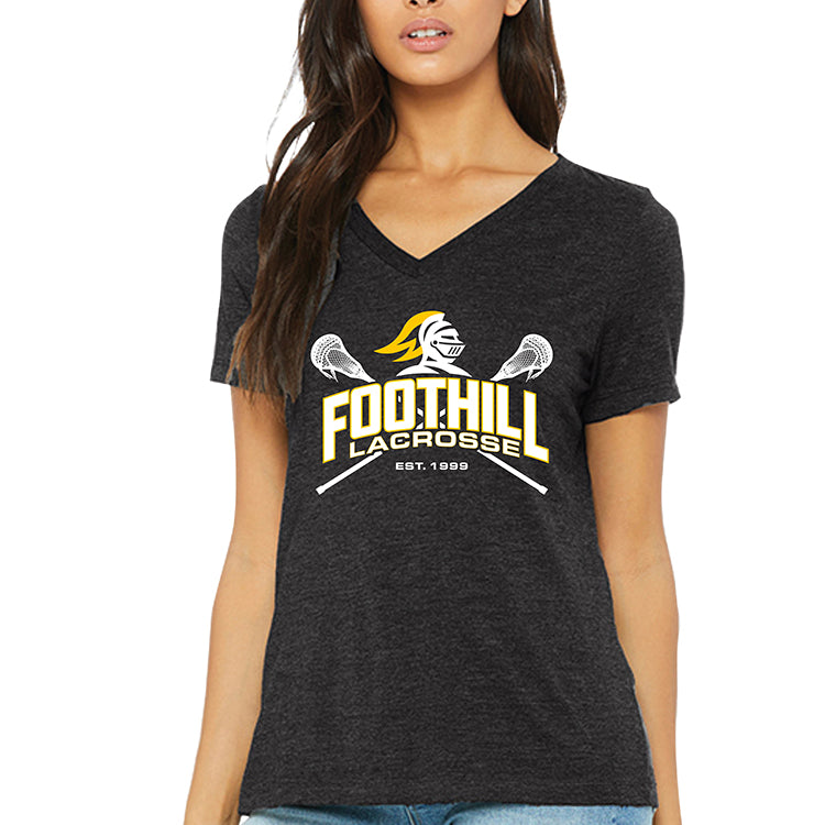 Foothill Lacrosse Ladies V-Neck