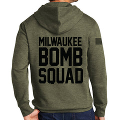 Milwaukee Bomb Squad Cotton/Poly Hoodie