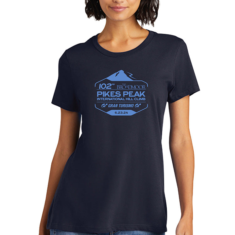Pikes Peak - 102nd Logo Ladies Tee