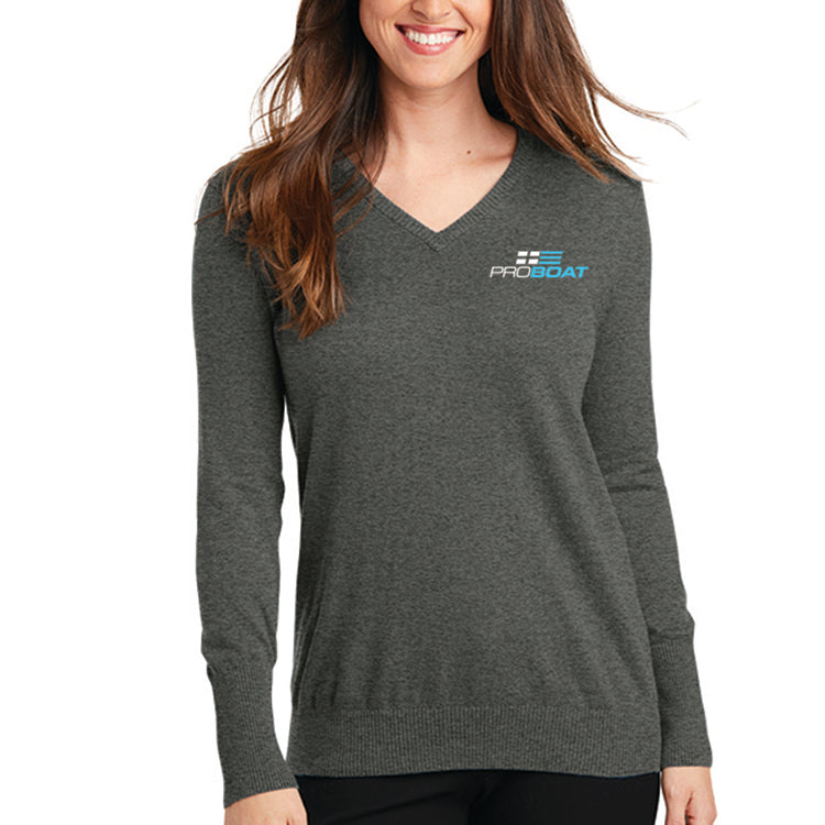 ProBoat - Port Authority Ladies V-Neck Sweater
