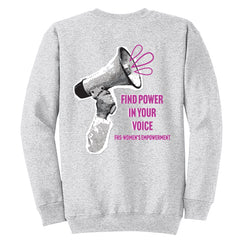 FHS-WE Find Power In Your Voice Sweatshirt