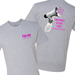 FHS-WE Find Power In Your Voice Tee