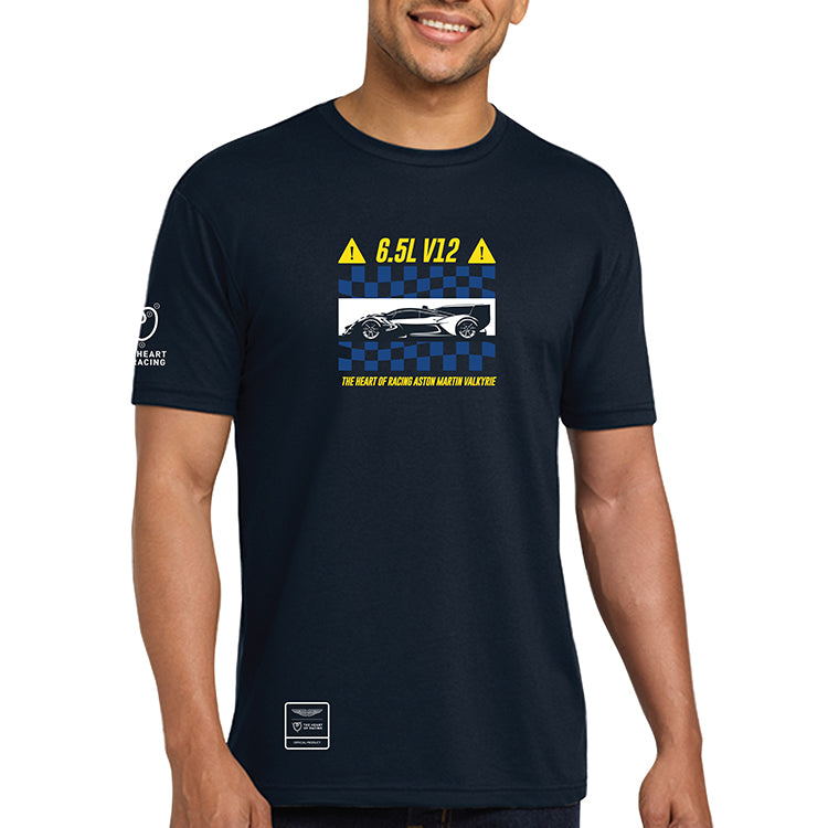 Heart of Racing Profile Checker Tee