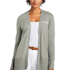 LaMacchia Brooks Brothers Women’s Cotton Stretch Long Cardigan Sweater