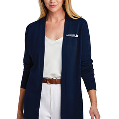 LaMacchia Brooks Brothers Women’s Cotton Stretch Long Cardigan Sweater
