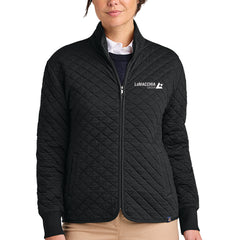 LaMacchia Women's Brooks Brothers Quilted 1/4 Zip