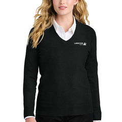 LaMacchia Port Authority Women's Easy Care V-Neck Sweater