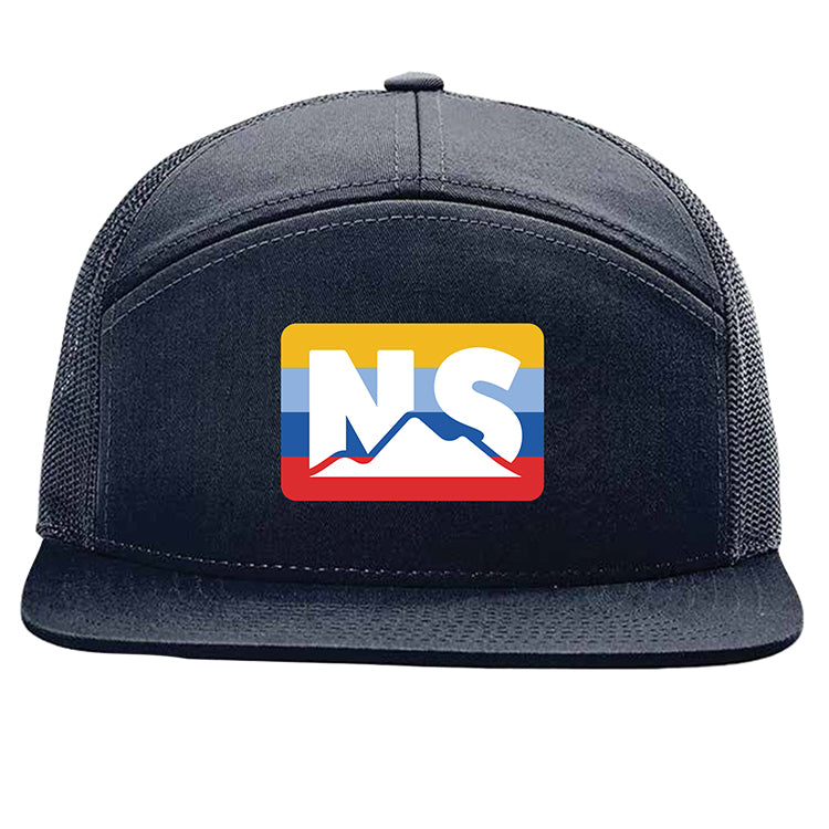 North Shore MTB Snapback 7-Panel Hat