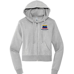 North Shore MTB Girls Full Zip Hoodie - Logo Design