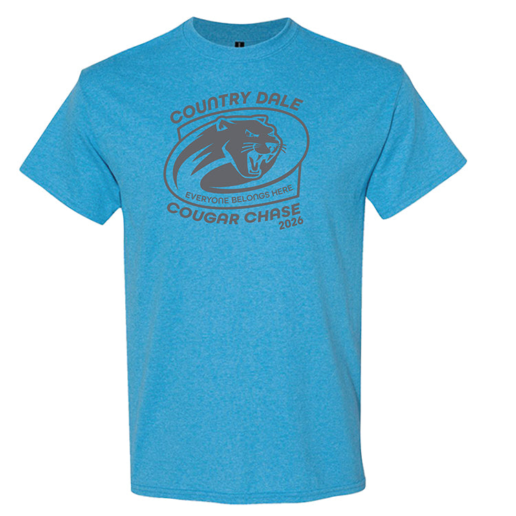 Country Dale Cougar Chase - Adult Tee