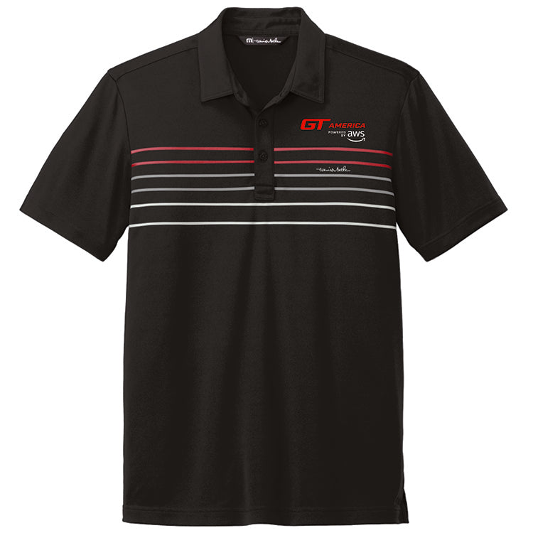GT America Striped Polo