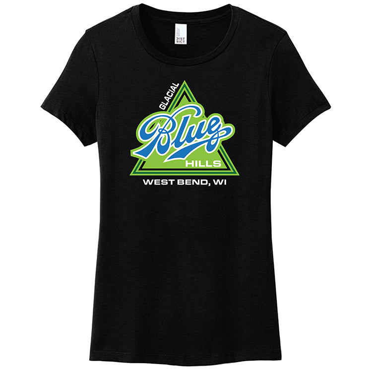 Glacial Blue Hills - Ladies T-Shirt