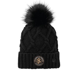 Jr Sabers Cap - New Era® Faux Fur Pom Beanie