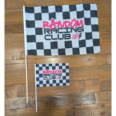 Random Racing Club Hand Flags