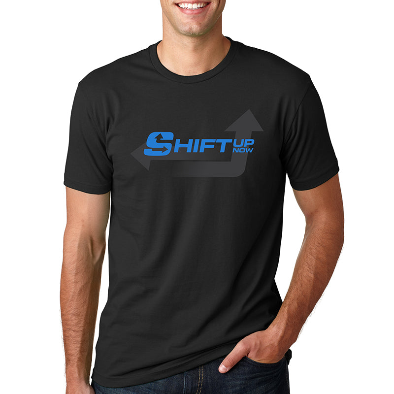 Shift Up Now Men's Large Logo Tee