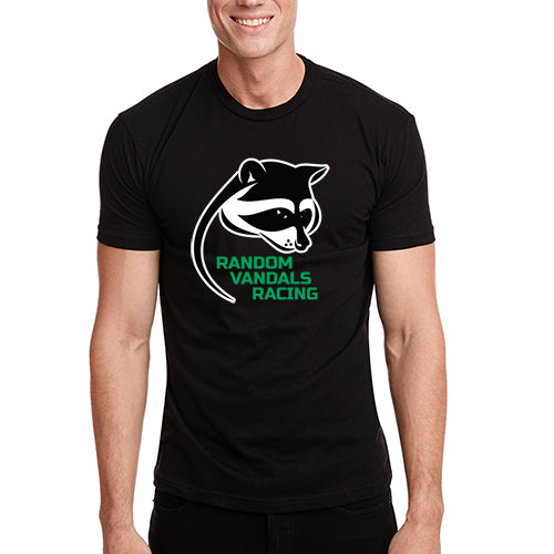 Random Vandals Black Logo Tee