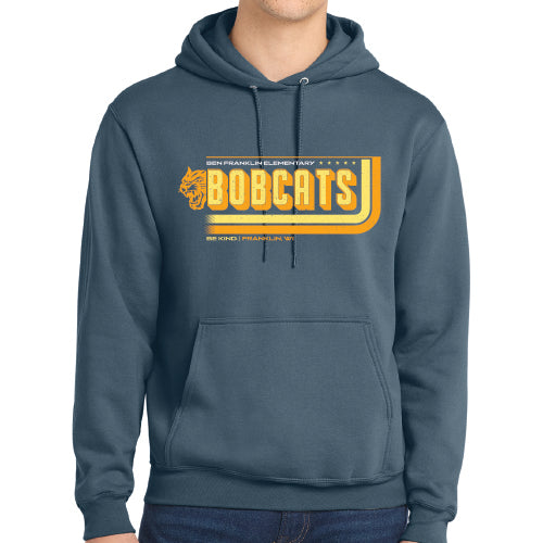 Bobcats Retrio Adult Hoodie