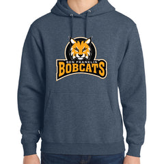 Bobcats Logo Adult Hoodie
