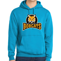 Bobcats Logo Adult Hoodie