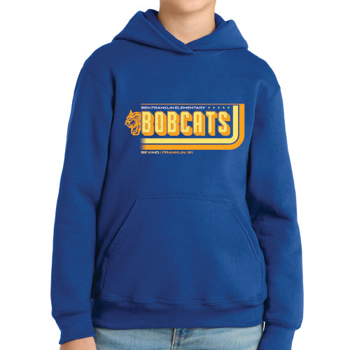 Bobcats Retro Youth Hoodie