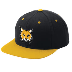 Bobcat Baseball Cap - Adjustable Flat Brim