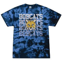 Bobcats Tie-Dye Repeater Tee - Adult & Youth