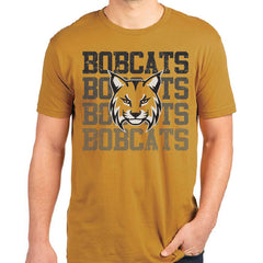 Bobcats Adult Repeater Tee