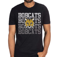 Bobcats Adult Repeater Tee