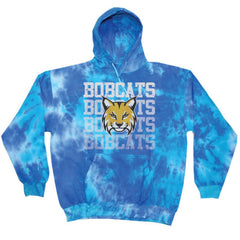 Bobcats Tie-Dye Repeater Hoodie - Adult & Youth