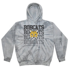 Bobcats Tie-Dye Repeater Hoodie - Adult & Youth