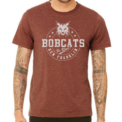 Ben Franklin Bobcats Adult Roundel Tee