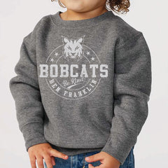 Ben Franklin Bobcats Toddler Roundel Sweatshirt