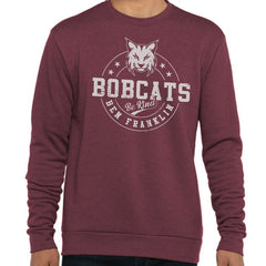 Ben Franklin Bobcats Adult Roundel Sweatshirt