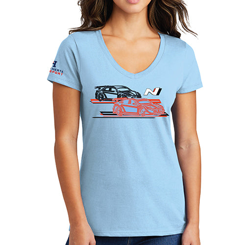 Hyundai N BHA Ladies Trace Tee