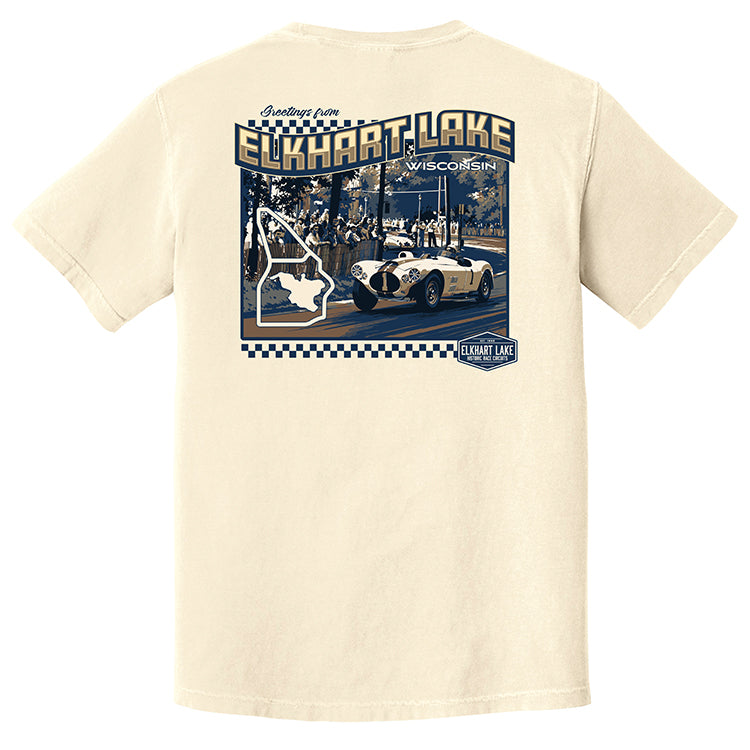 Historic Race Circuits - Post Card T-Shirt