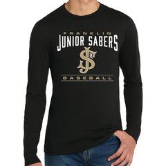 Jr Sabers Adult District® Perfect Tri® Long Sleeve Tee