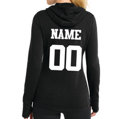 Jr Sabers Women's PosiCharge® Tri-Blend Wicking Fleece Hoodie