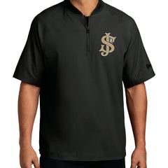 Jr Sabers New Era® Cage Short Sleeve 1/4-Zip Jacket